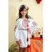 Embroidered dress/blouse/tunic "Happy Summer"